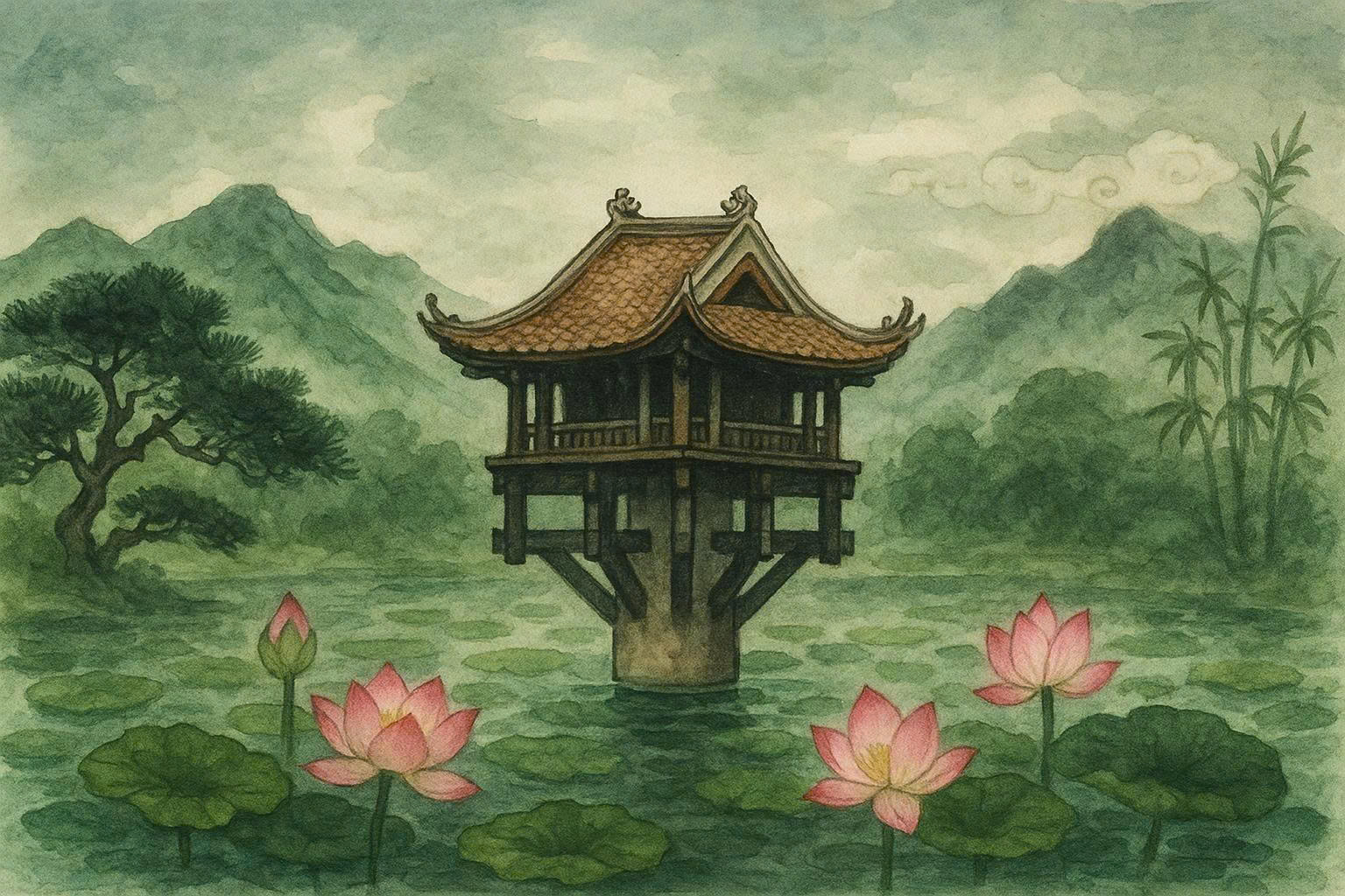 Chùa Một Cột Nghìn Năm Văn Hiến