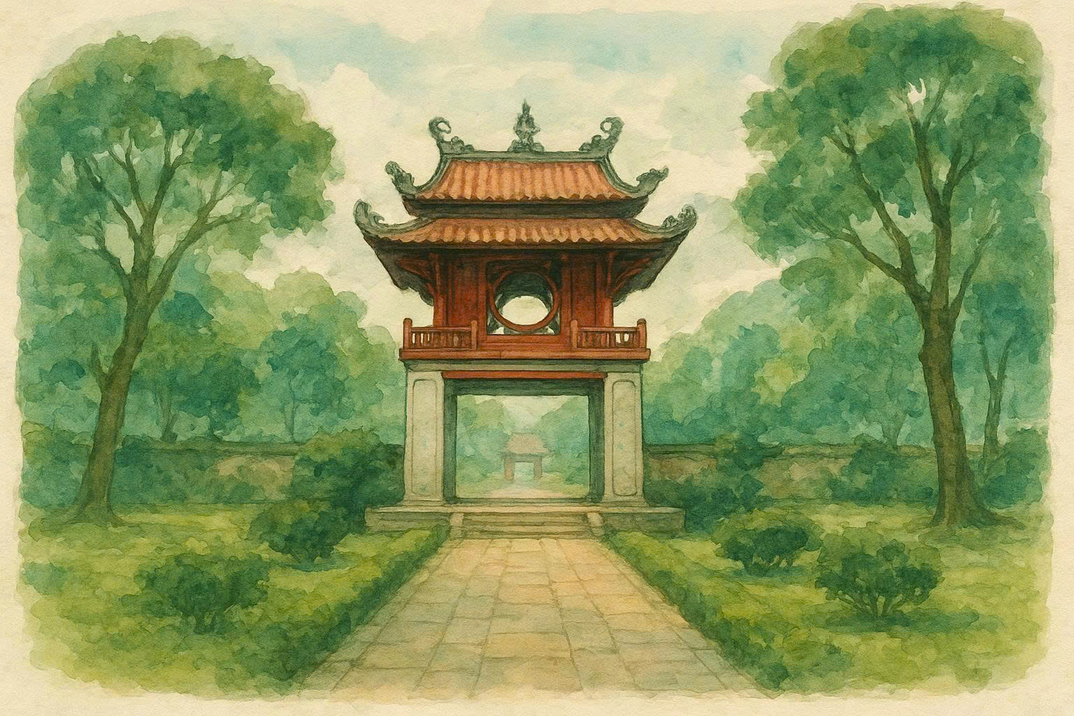 Văn Miếu Quốc Tử Giám - Trường Đại Học đầu tiên